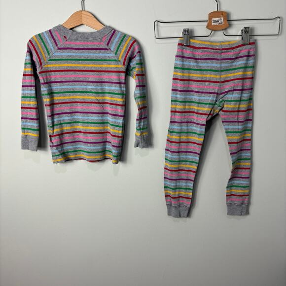 Hanna Andersson Rainbow Stripe Pajamas - Picture 6 of 6